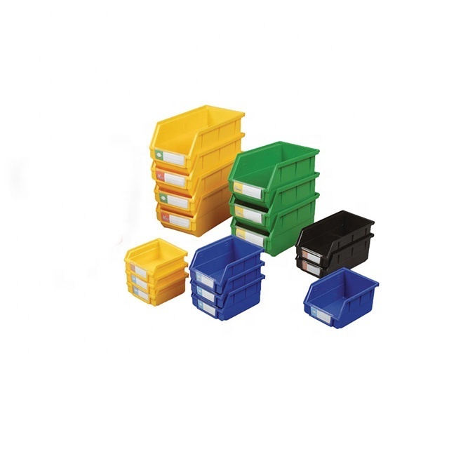 Warehouse plastic storage bins wholesale stacking hardware