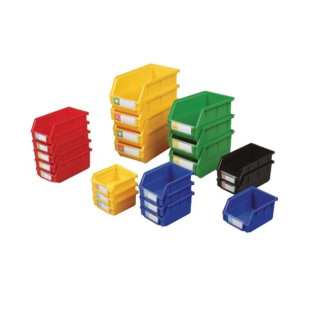 Warehouse plastic storage bins wholesale stacking hardware