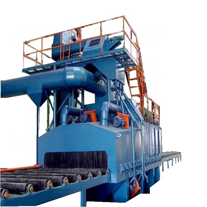 Hot-selling Steel Shot Blasting Machine and Surface Cleaning Machine for Steel Structure Production Line