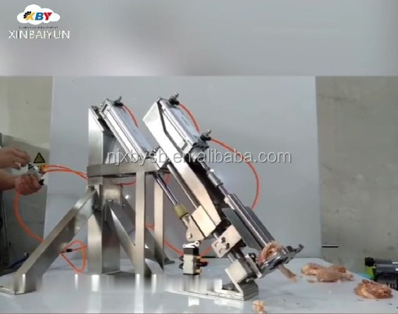 2021 design Automatic Chicken duck goose poultry leg thin deboning machine for chicken leg