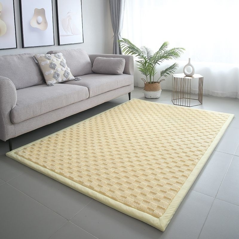 Custom  Super Soft Touch New Style Thicken  plush Tatami rug Extra Large Non Toxic baby play mat memory foam rug crawling mat