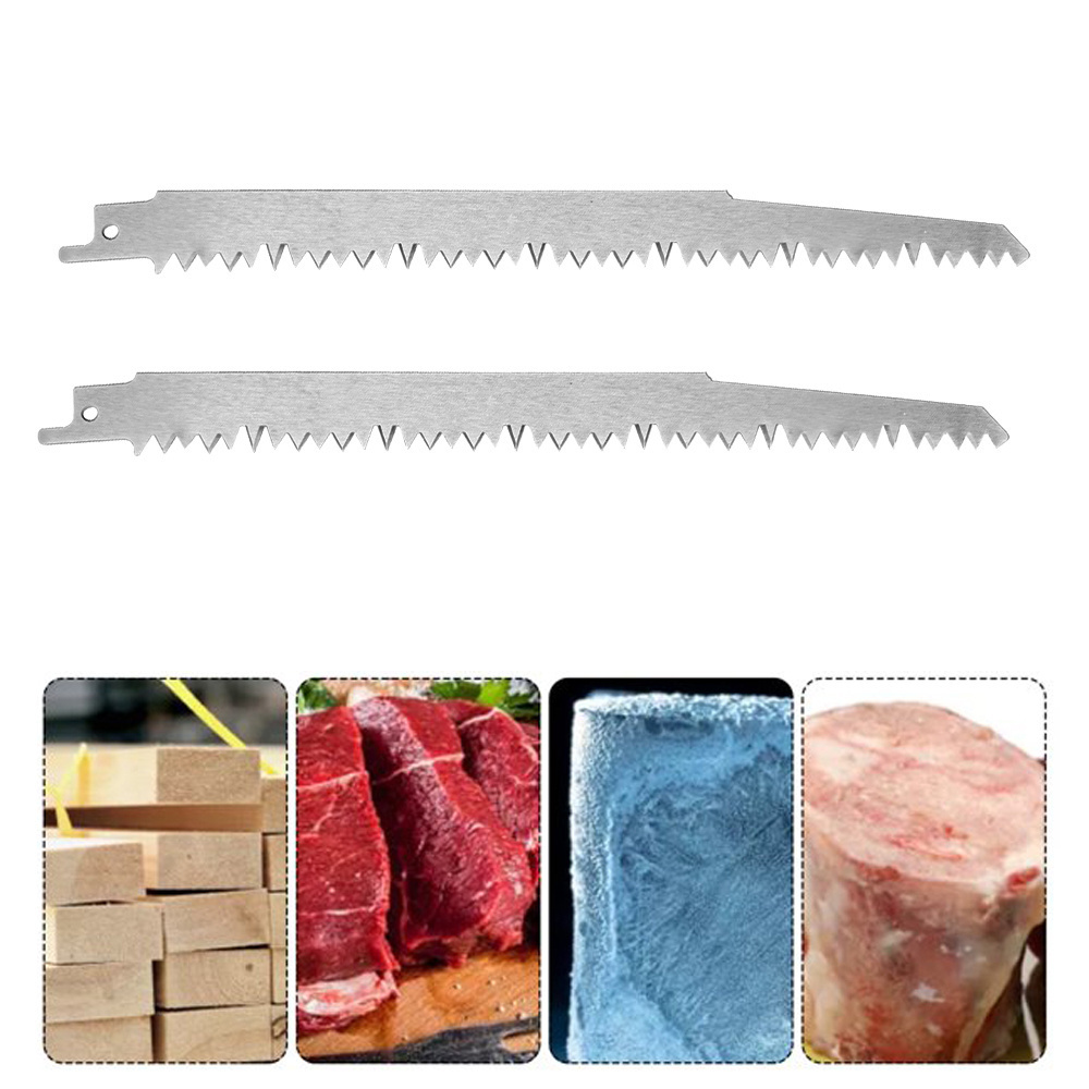 Food Reciprocating Saw Blade for Frozen Meat Stainless Steel Saw Blade for Food Cutting