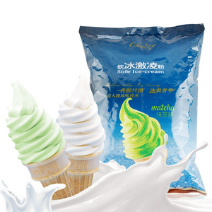 Matcha Soft ice cream powder mix classic OEM acceptable soft and hard with 18 different flavors ice cream powder