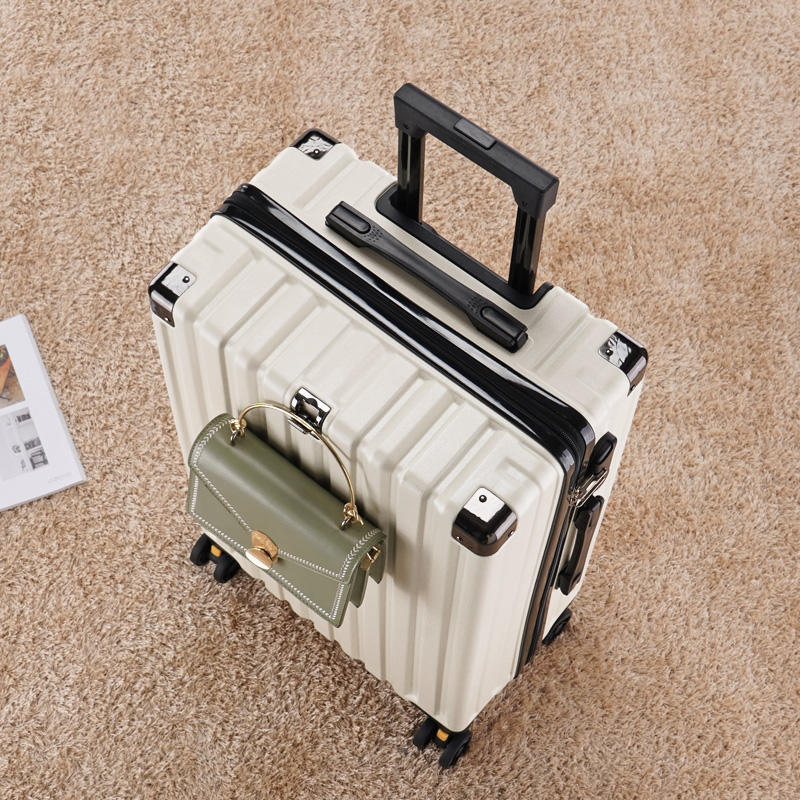 Low price metal multifunctional suitcase travelling bags luggage trolley set suitcase