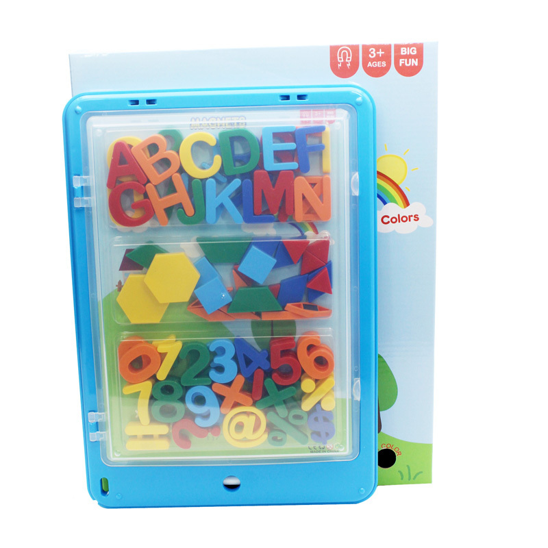 high quality cute kiddy fridge magnet whiteboard with letter puzzles