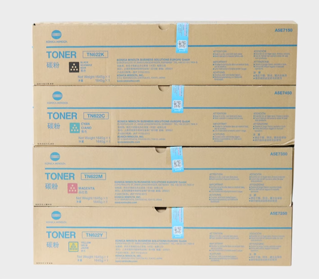 TN622 Konica Minolta Toner Cartridge  for Bizhub PRESS C1085 C1100 C6085 C6110 A5E7130 A5E7430 A5E7330 A5E7230