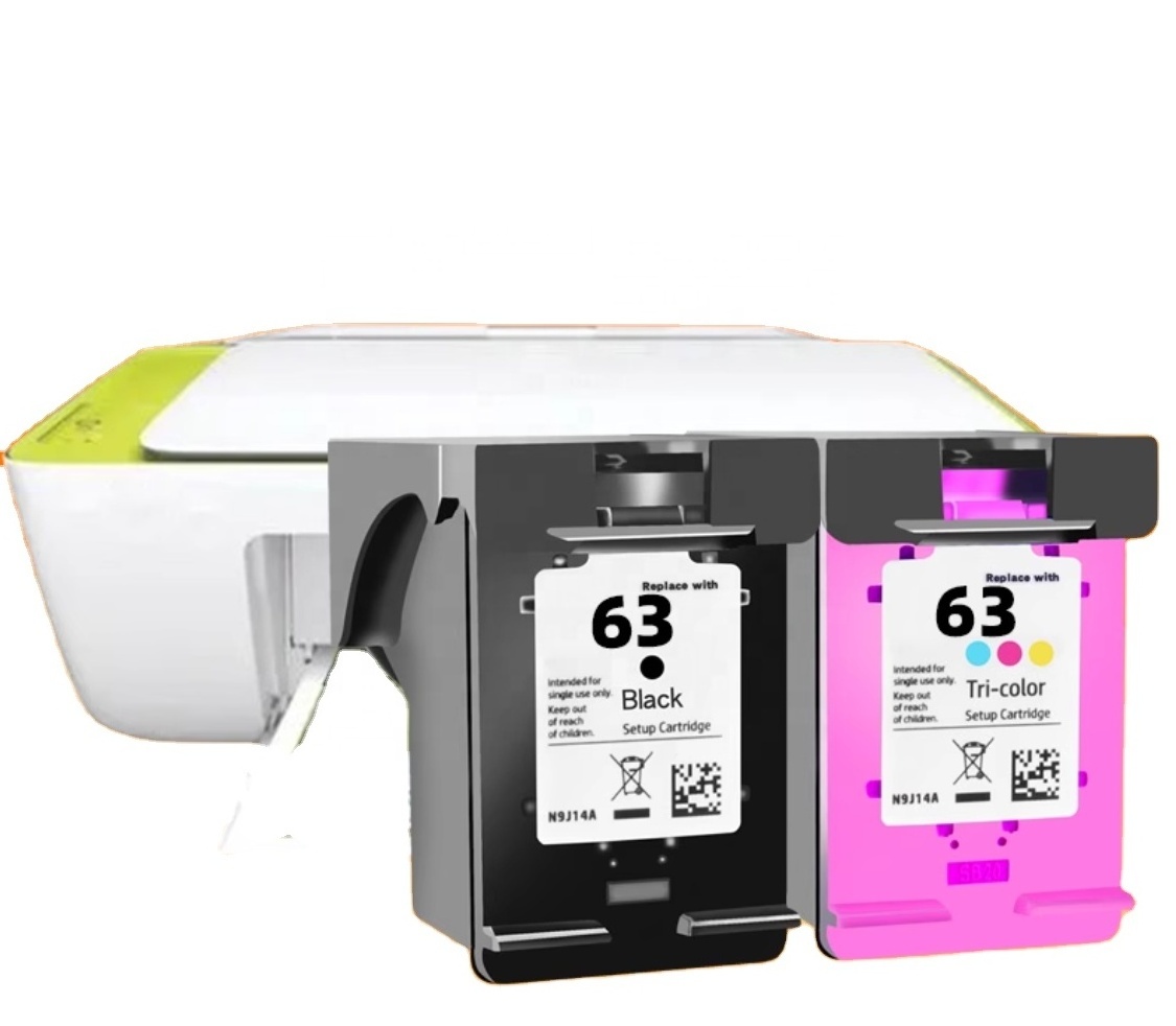 63XL HP 63 XL  ink cartridges For HP Deskjet Ink for HP63XL 1110 4650 2131 3630 4520 Printer