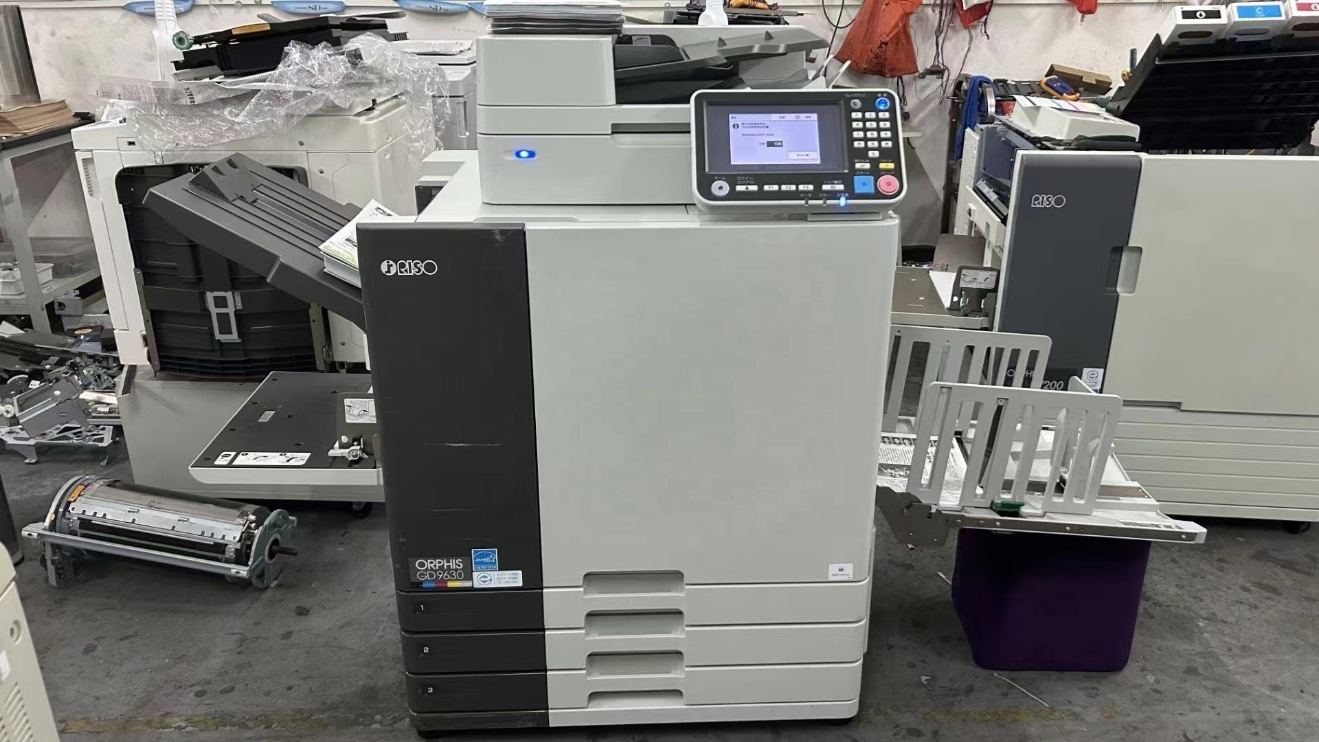 RISOS comcolor  EX7250/7200/9050/9000 FW1230/5230 GD7330/9630 duplicator printer