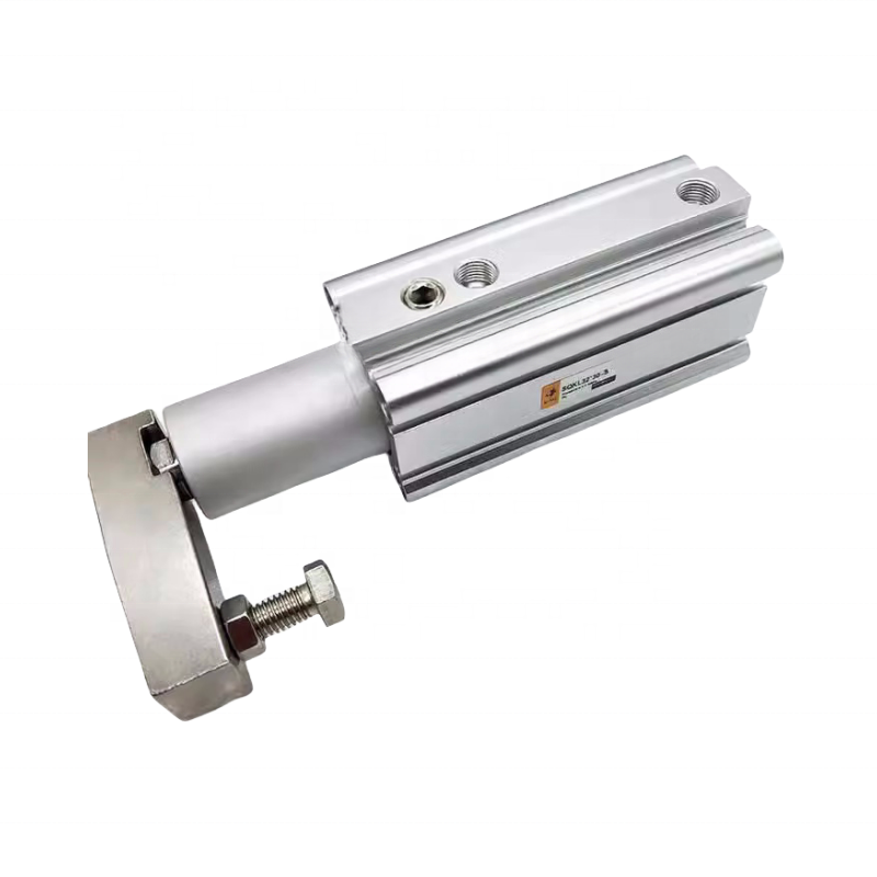 SQK Series High Quality Pneumatic Multi-Stroke Air Rotary Clamping Cylinder with Swing Arm Left and Right Piston Structure