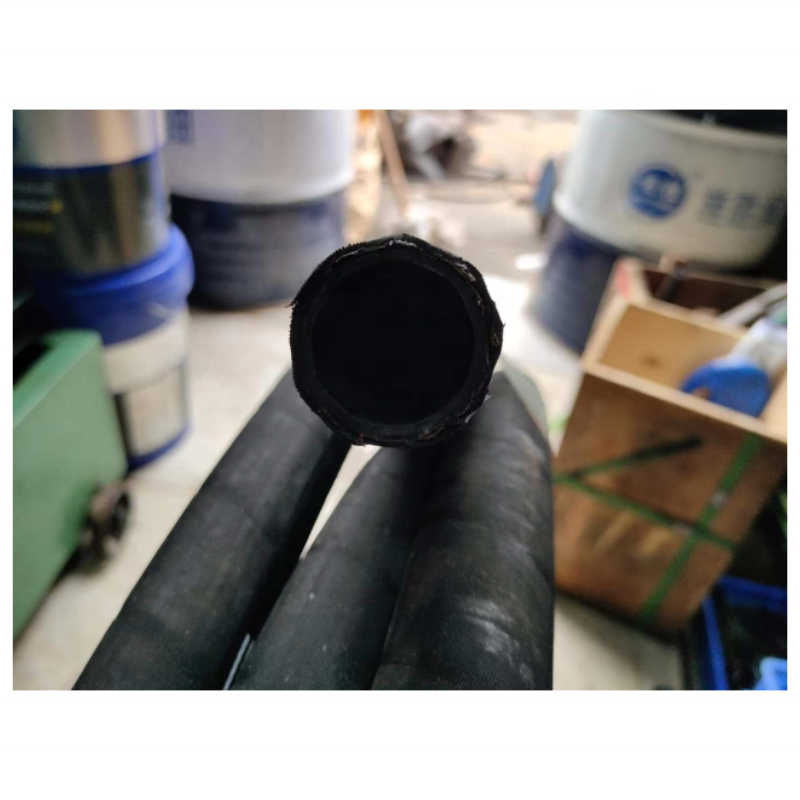 High Quality 19mm Thickened Two-Layer Steel Wire Black Industrial Hydraulic Hose Multi-Purpose Rubber Hose