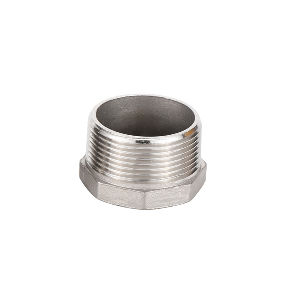 304 Hexagon NPT Stainless Steel Thread Plug ASME Forged Threaded / Screwed Hex Plug