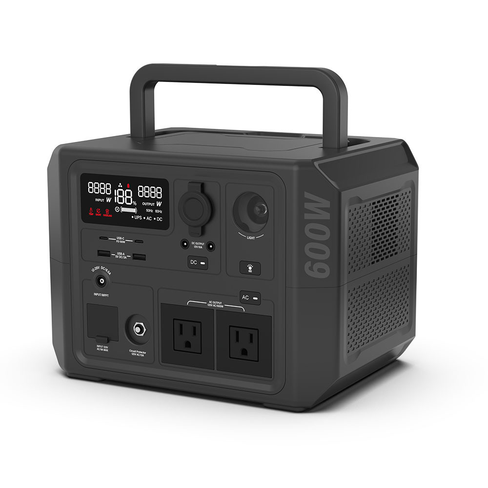 OEM/ODM Solar Charging 110V 240v 600W Off-grid Emergency AC/DC Power Electric Portable Backup Generator