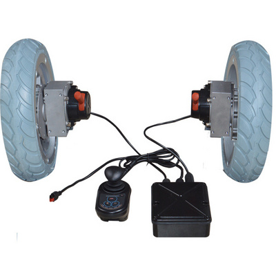 24V electric wheelchair conversion kit brushless motor and joystick controller for electric power wheelchair