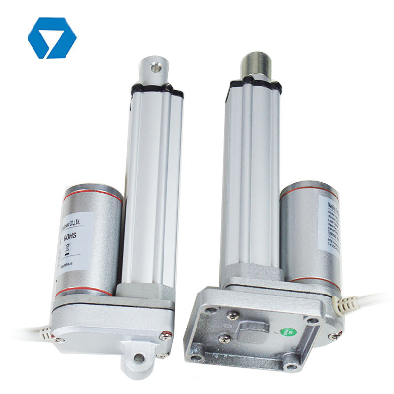 YONGNUO 120kg 1200N 12V dc micro electric linear actuator motor for battery rickshaw