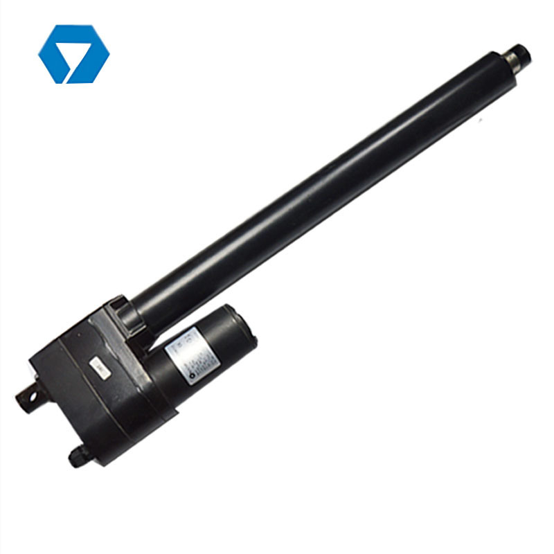 Black 4500N 12v 700mm stroke Electric push pull rod linear actuator without limit switch