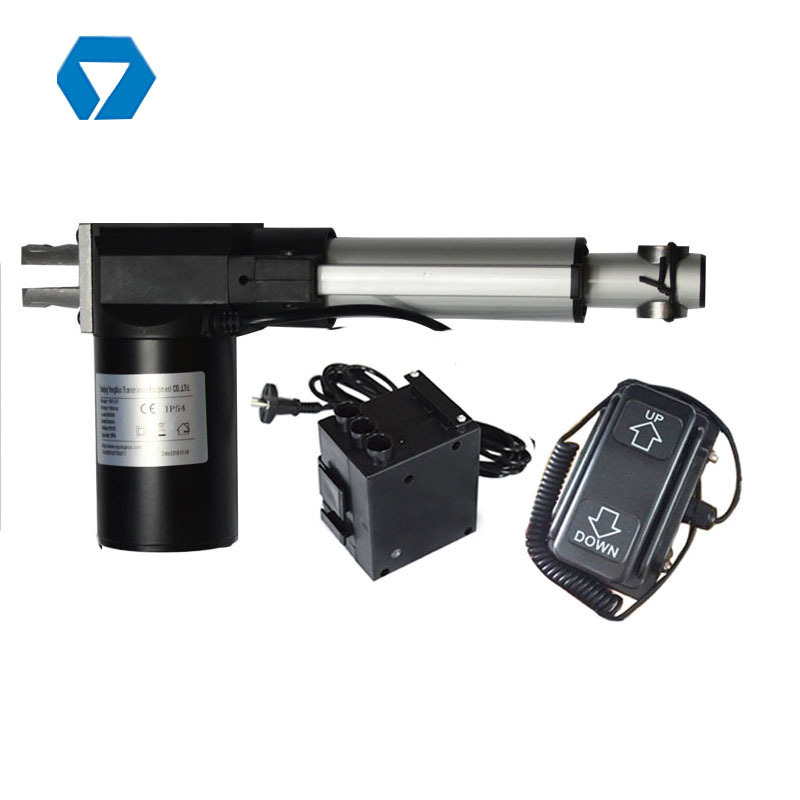 Foot controller switch for linear actuators