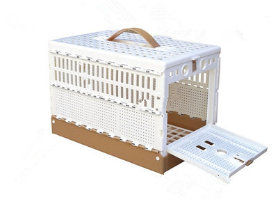 New Plastic folding portable pigeon cage High quality Pigeon transport cage Pigeon training cage