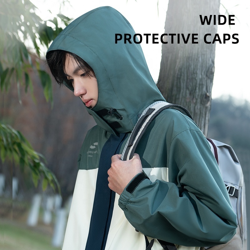 New Outdoor Full-Body Motorcycle Raincoat Protective Clothing Riding for Wet Weather Camping rain coat