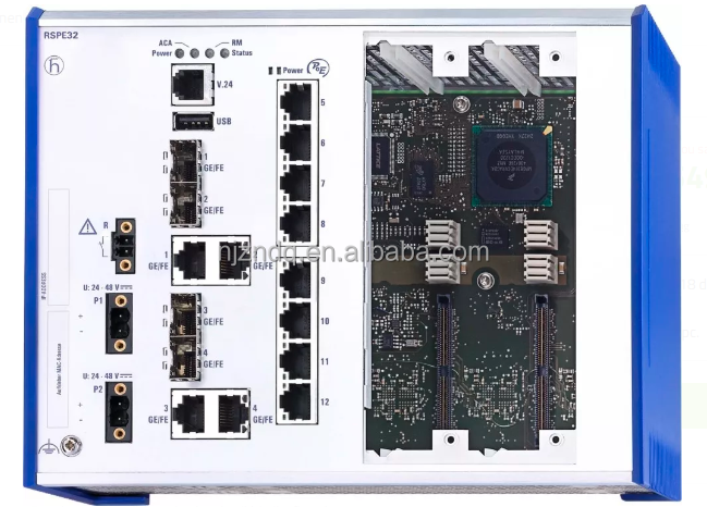 Hirschmann Industrial managed Fast, Gigabit Ethernet Switch GRS1130-16T9SMMV9HHSE2S, 19