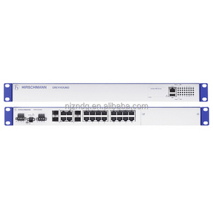 Hirschmann Industrial managed Fast, Gigabit Ethernet Switch GRS1130-16T9SMMV9HHSE2S, 19" rack mount, fanless Design port on rear