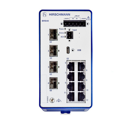 Hirschmann Managed Industrial DIN Rail Fast/Gigabit Ethernet Switch RSP20/25/RSP30/35-Electrical Equipment