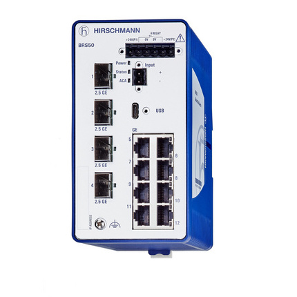 Hirschmann Managed Industrial DIN Rail Fast/Gigabit Ethernet Switch RSP20/25/RSP30/35-Electrical Equipment