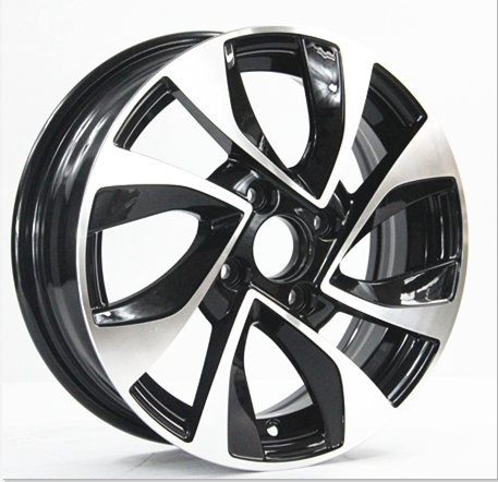 14 inch machine face car rims 4x100 alloy wheels for cars