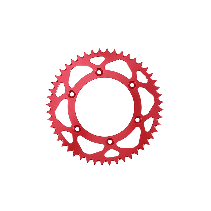 Custom color aluminum alloy 7075T6 sprocket for motorcycle wheels