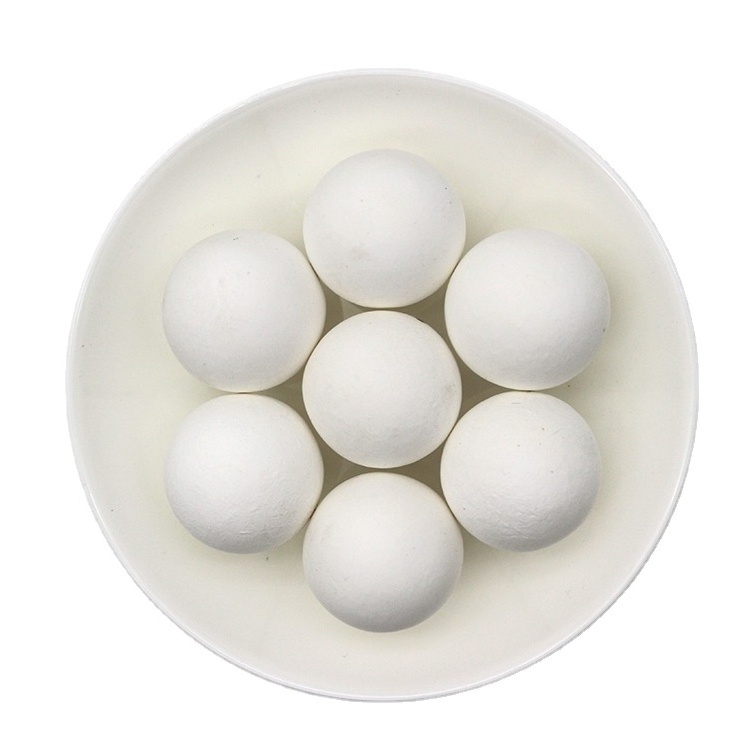 Naike Chemical Customized hot selling catalyst support media Industrial Ceramic Balls inert ceramic ball Alumina Ceramic