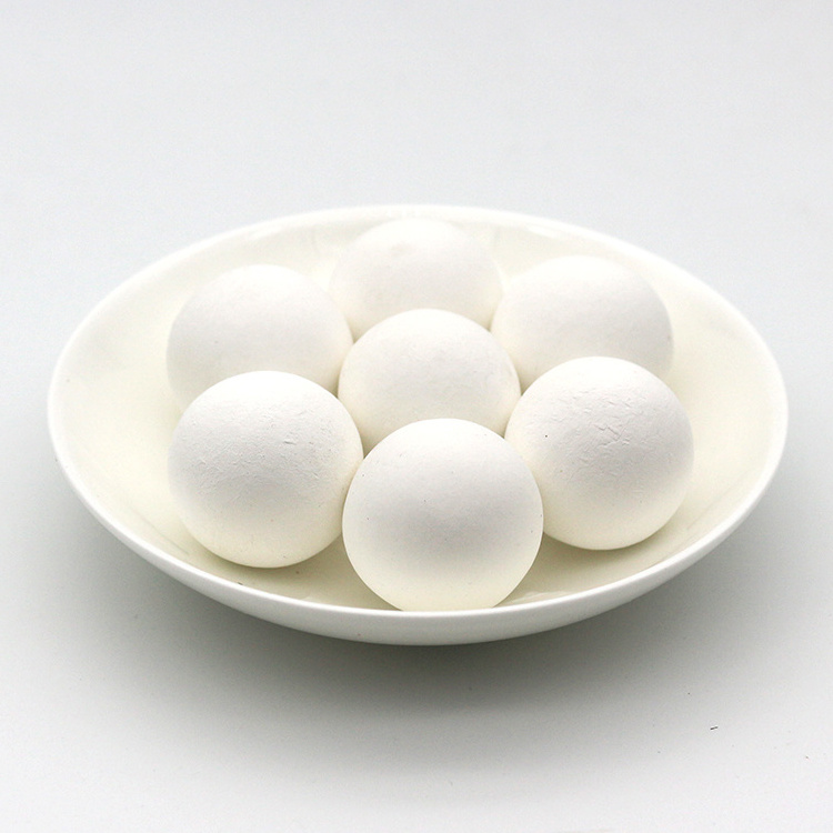 Naike Chemical Customized hot selling catalyst support media Industrial Ceramic Balls inert ceramic ball Alumina Ceramic