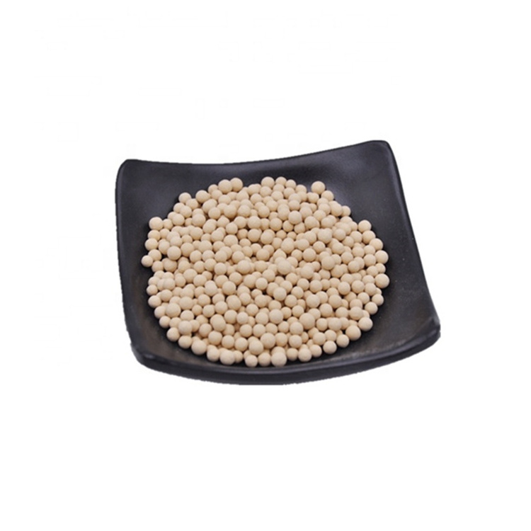 Zeochem 3~5mm beads 3a molecular sieve desiccant in petrochemical nature gas dryer Ethanol Desiccant