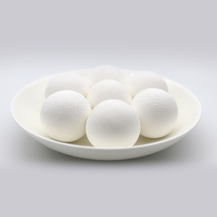 Naike Chemical Customized hot selling catalyst support media Industrial Ceramic Balls inert ceramic ball Alumina Ceramic