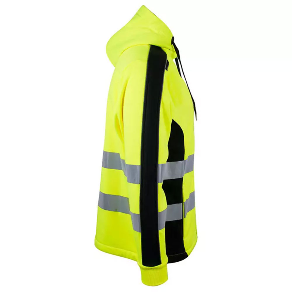 Pakistan Factory Supply High Visibility Workwear Reflective Softshell Jackets Custom Construction Working Clothes Jackets