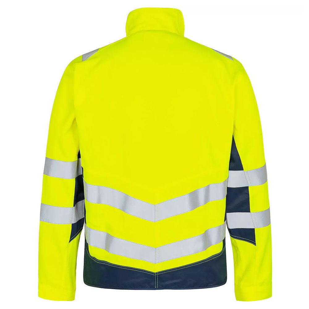 Men Safety Construction Bomber Jacket Reflective Windbreaker Coats High Visibility Worker Multipocket Fireproof Jackets