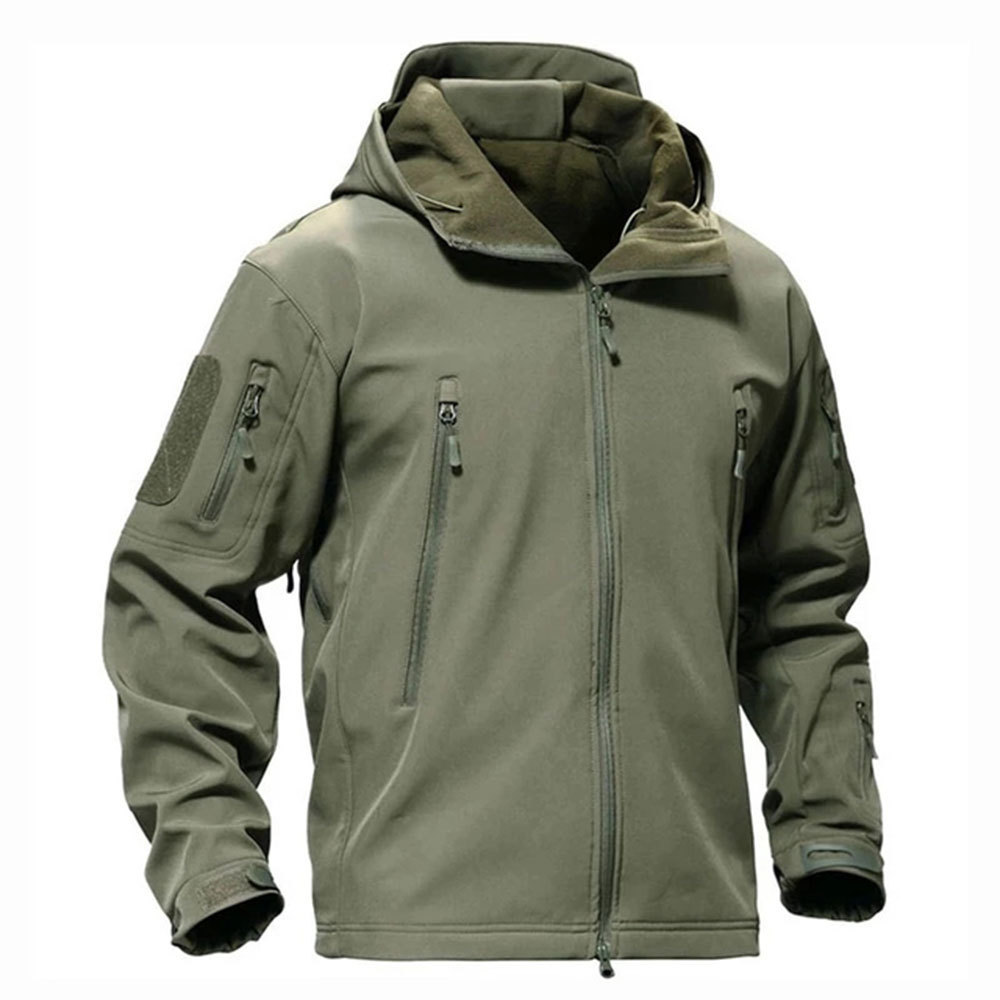 Factory Price Softshell Waterproof Jacket Customized Logo Work Clothes Men Tactical Windproof Soft Shell Hiking Jackets