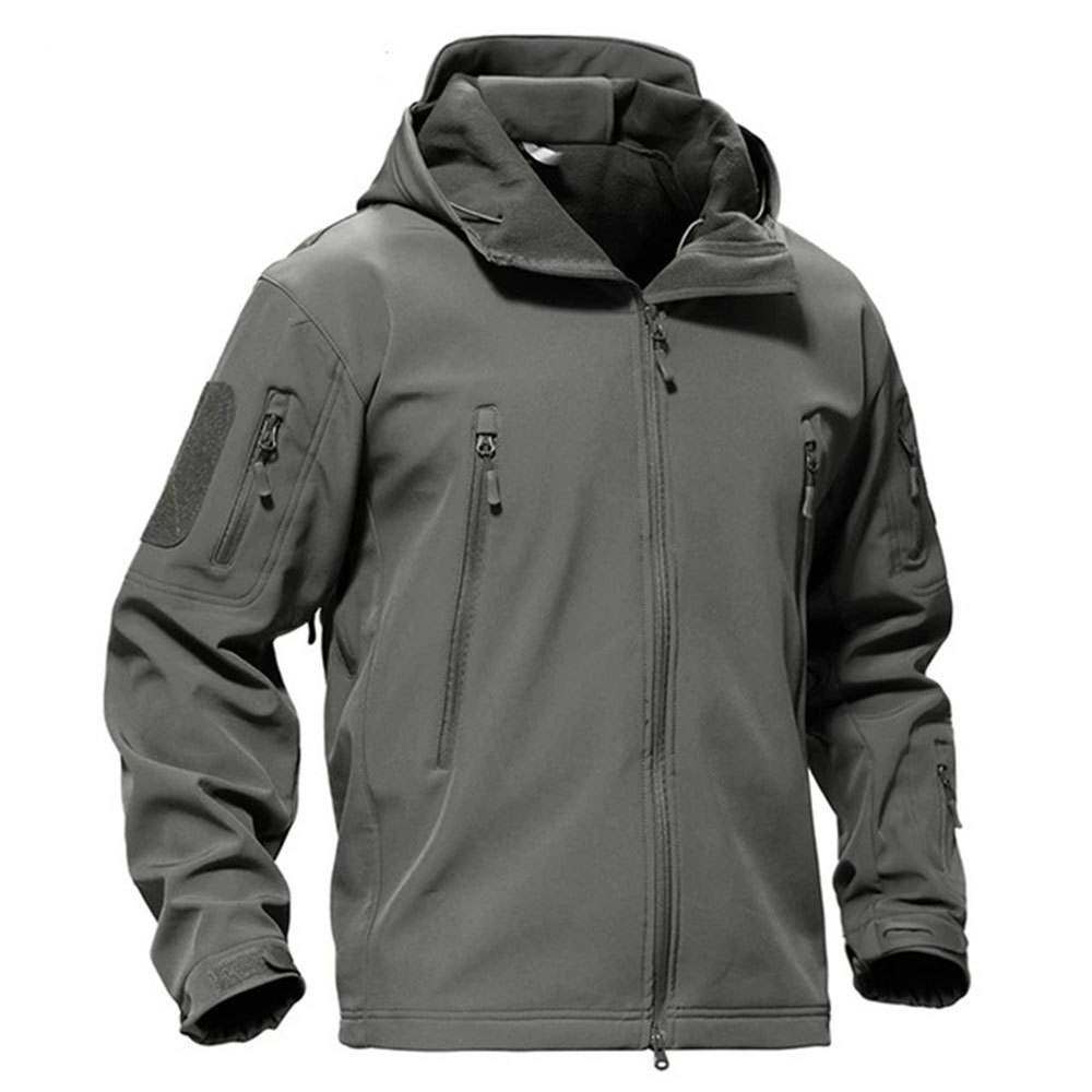 Factory Price Softshell Waterproof Jacket Customized Logo Work Clothes Men Tactical Windproof Soft Shell Hiking Jackets