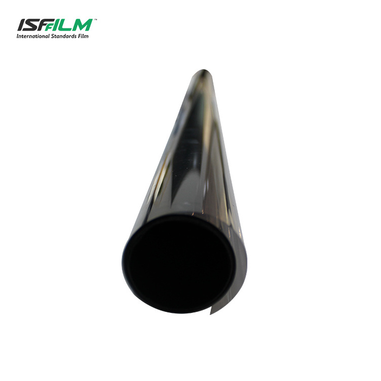 ISFFILM 100%UVR Car window film Cheap Price 5%-90% Vlt Solar Film Tint Window Tint Film