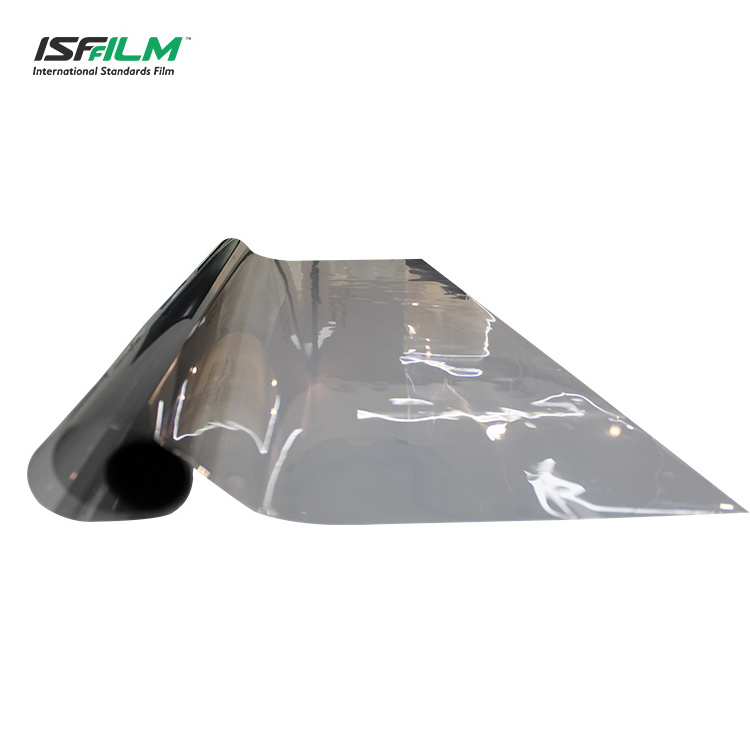 ISFFILM 100%UVR Car window film Cheap Price 5%-90% Vlt Solar Film Tint Window Tint Film