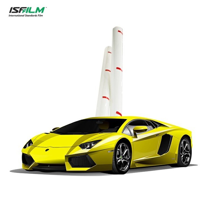 High quality ISFFilm clear ppf car paint protection film tpu 1.52m*15m 190um 5 year warranty ppf film tpu