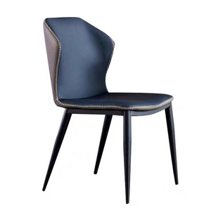 high back hotel restaurant designer metal italian nordic leather outdoor dining chairs modern luxury for table and chair room