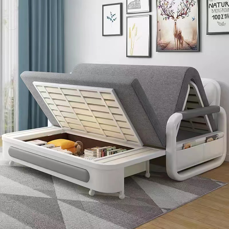 Modern Multifunctional Foldable Sofa Bed Sliding and Storage Sofa Bed for Living Room Furniture