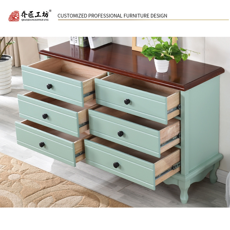 European French Style Modern Furniture Chest Of Drawers Solid Wood French Chest Of Drawers