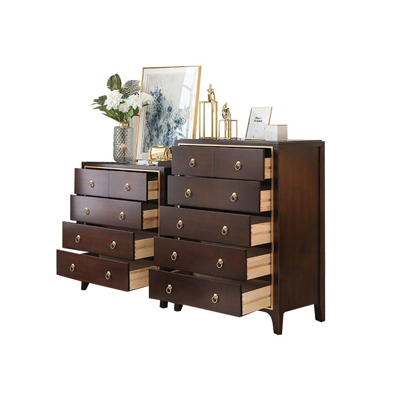 Living Room Cabinets Wood Chest Of 6 Drawers General Use Storage Cabinet