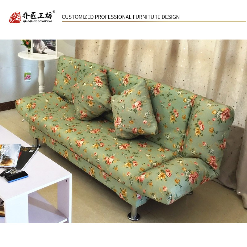 OEM Home Furniture Sleeper Sofa Convertible Sofa Bed Fabric Transformer Sofa Bed With Metal Leg