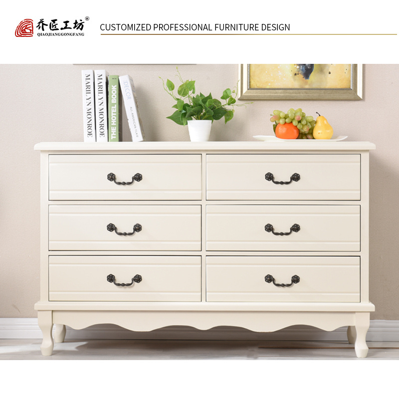 European French Style Modern Furniture Chest Of Drawers Solid Wood French Chest Of Drawers