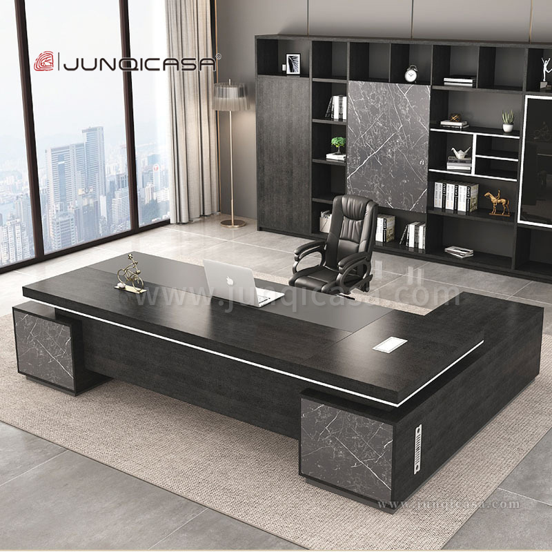 Luxury Design Office Boss Table Solid Wood Office Desk Executive Computer Office Table Furniture