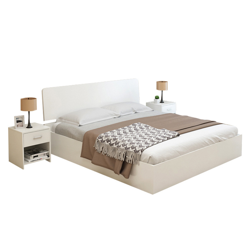 Specific Use Customized Modern Bed Frame Rococo Kingsize Bed For Bedroom