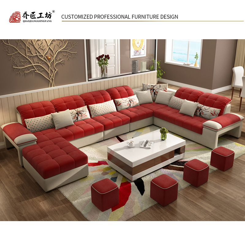 2019 Hottest Simple C Shaped Sofa For Livingroom