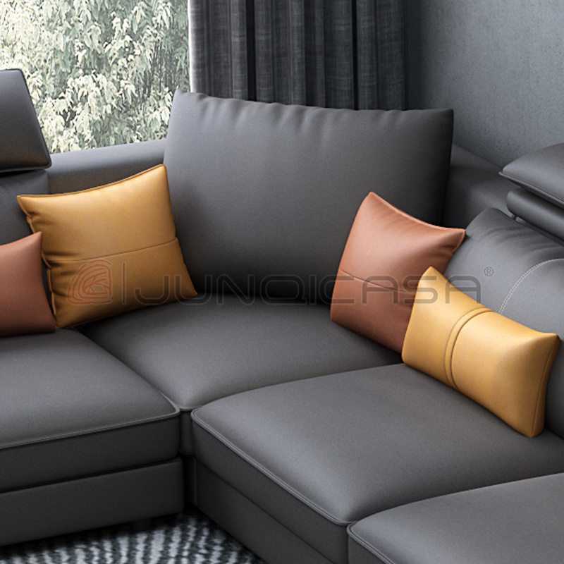 Furniture Factory Living Room Sofas Bed Set Fabric Couch Lounge U Shape Sectional Sofa 7 Seater