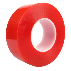 Super Clear Double Sided PET adhesive Fixing Tape For LCD Battery Furniture decoration cellphone electronics